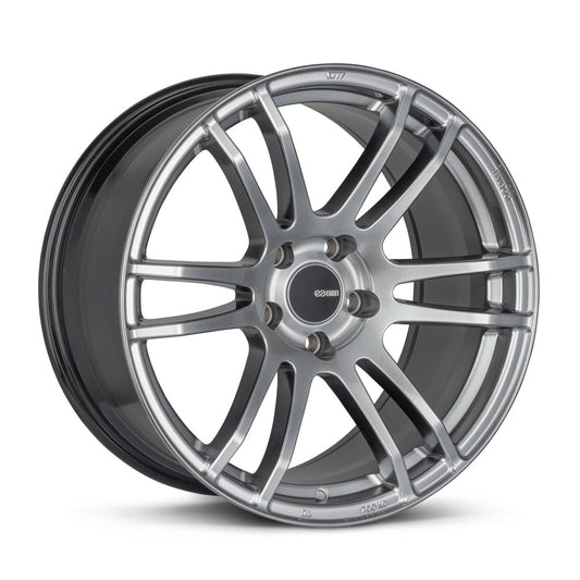 Enkei TSP6 17x9 35mm Offset 5x114.3 Bolt Pattern Hyper Silver Wheel - 486-790-6535HS